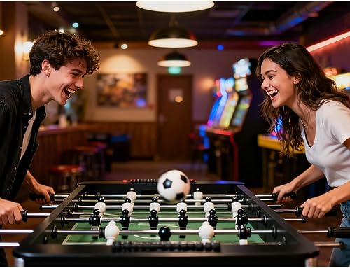 Miniatura 5 de Pelotas de futbolín Pelotas de fútbol de mesa de 1.42 pulgadas, juego de pelota de recreo pequeña para juego de mesa, accesorios de futbolín de