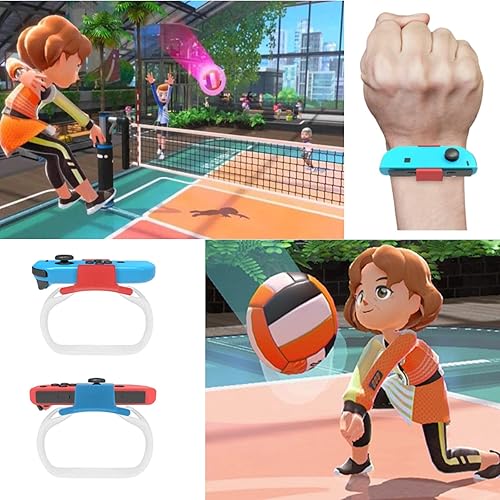 Miniatura 4 de 10 in 1 Switch Sports Accessories Bundle, FW ZONE Accessories Kit Family Sports Game Bundle with Game Sword, Tennis Rackets, Wrist Strap,Leg