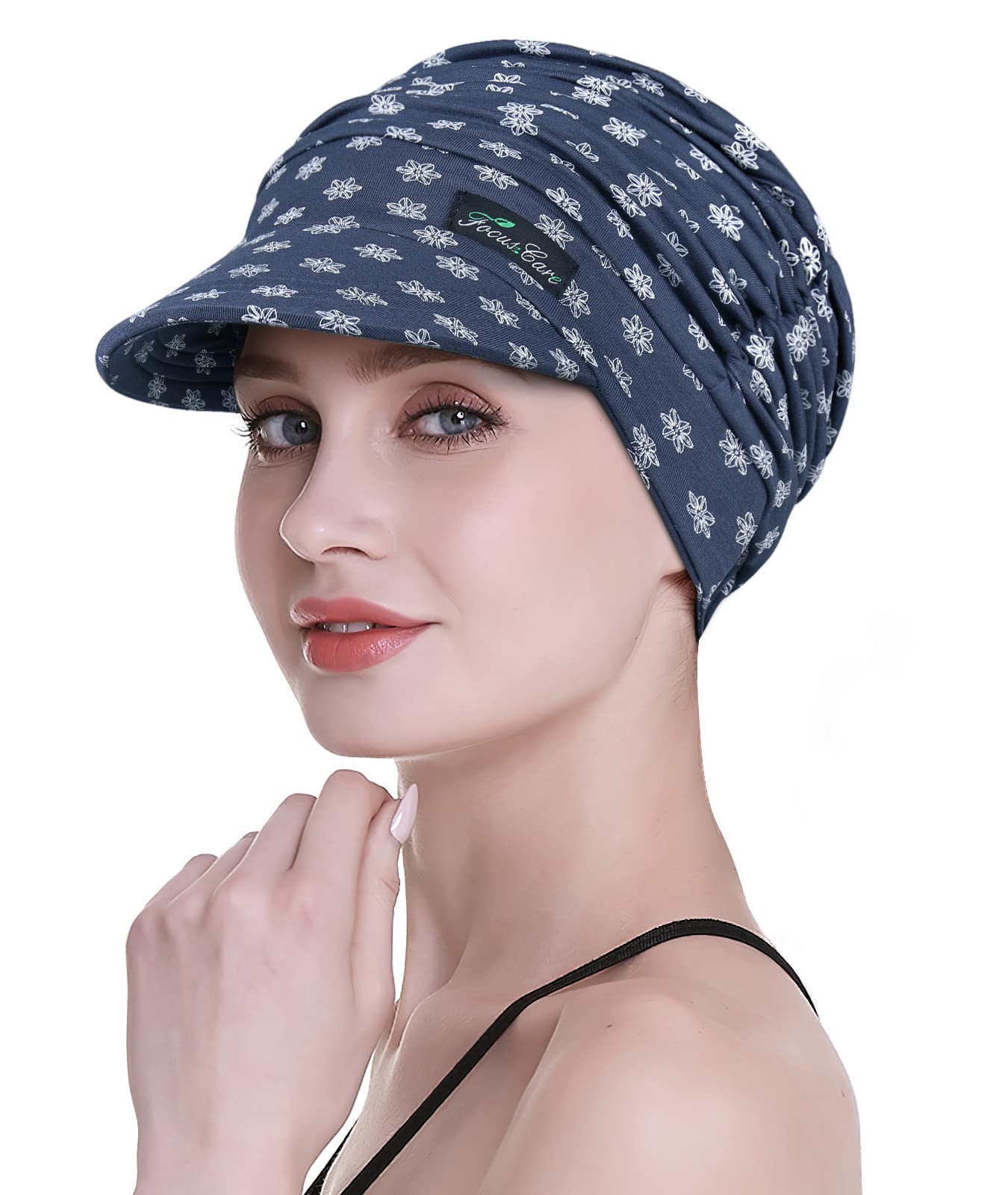 FocusCare Turbante suave para mujer, turbante para cubrir la caída del cabello en los tratamientos de quimioterapia