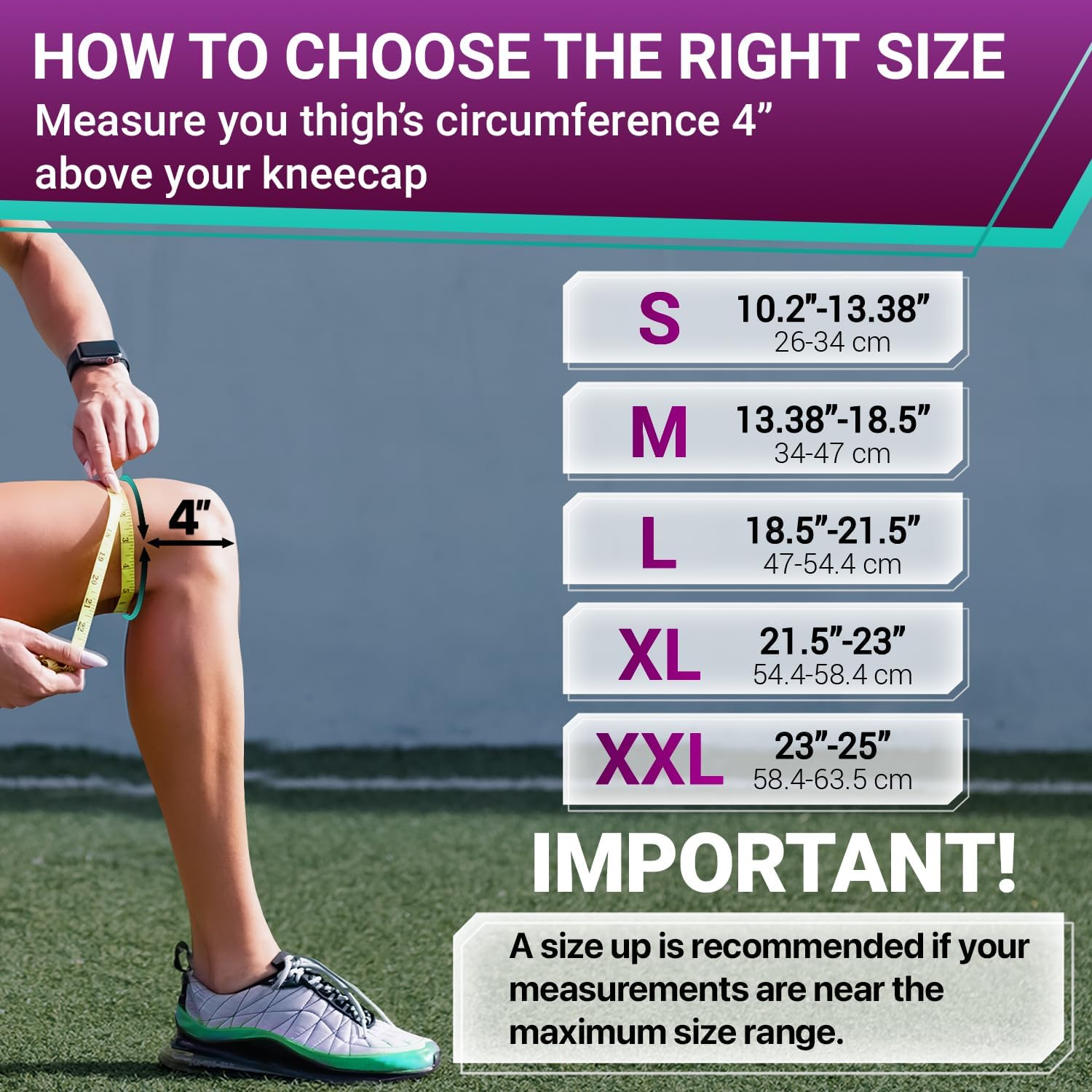 DR. BRACE ELITE Knee Brace with Side Stabilizers & Patella Gel Pads for Maximum Knee Pain Support and fast recovery for men and women- Please Check How To Size Video