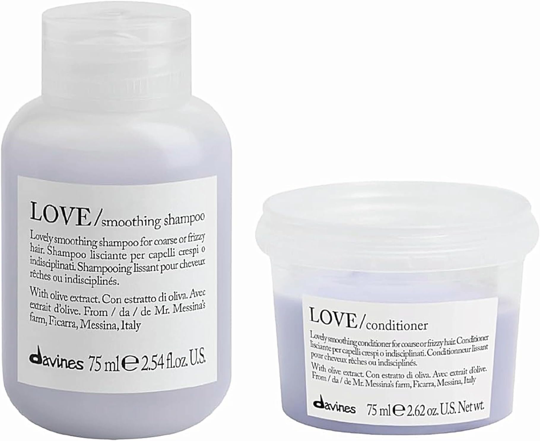 LOVE Smoothing Shampoo | Gentle Cleansing for Frizzy or Coarse Hair | Smooth, Soften and Add Shine