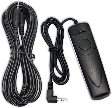 Remote Camera Shutter Release Kit with Trigger Control and 12 Ft Extension Cable for LANC, DVX and Control-L Cameras and Camcorders from Canon, Sony, JVC, Panasonic by NetSellsIt
