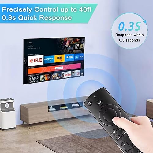 Miniatura 5 de Ajuste remoto universal para todos los televisores inteligentes Insigniaapto para televisores inteligentes Toshiba con 6 teclas de acceso rápido