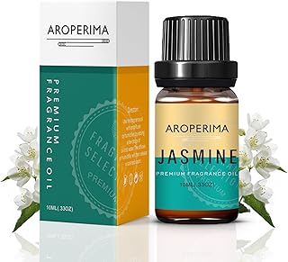 Jasmine Fragrance Oil, Premium Grade Scented Oil for Aroma Diffusers, Perfume, Candle and Soap Making - 10ml