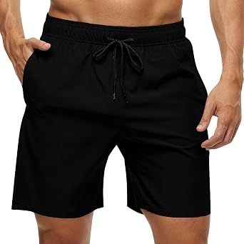 Custom Shorts for Men, Personalized Mesh Lining Swim Beach Shorts, Add Your own Photo Logo Text Outdoor Sports Shorts