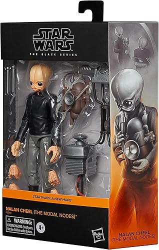 Miniatura 2 de STAR WARS, Una nueva esperanza, la serie negra, Nalan Cheel (Los nodos modales) figura de acción F5540 por Hasbro