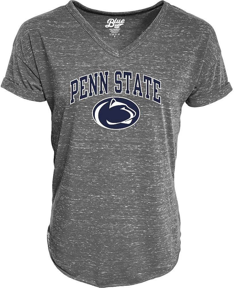 Elite Fan Shop NCAA Womens T Shirt Confetti Dark Heather