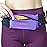 3 Pocket Adjustable Running Belt Waist Pack, Fanny Pack For Working Out With Sweat Resistant Backing, Holds All iPhone Models