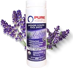 Pure and Simple Lavender Scented Non-Chlorine Pool Shock: Enhance Your Pool Water While Infusing It with Relaxing Fragrance—Perfect for All Pools, Including Saltwater - 2lb