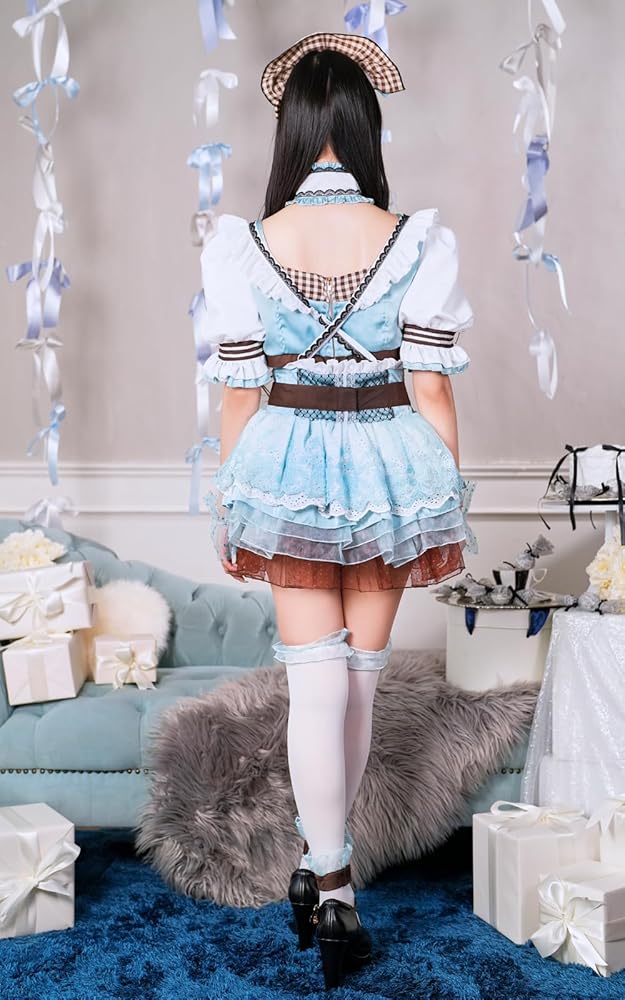 Amazon.co.jp: [Malymoon] コスプレ メイド マカロン ホワイトデー な