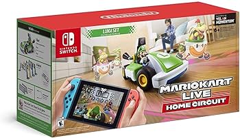 Amazon.com: Mario Kart Live: Home Circuit -Luigi Set - Nintendo