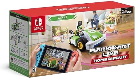 Amazon.com: Mario Kart Live: Home Circuit -Luigi Set - Nintendo Switch