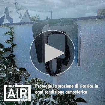 Copertura Protettiva Per Wallbox Di Ricarica Auto Elettriche - In Alluminio Composito, Antipioggia E UV, Taglia L O S