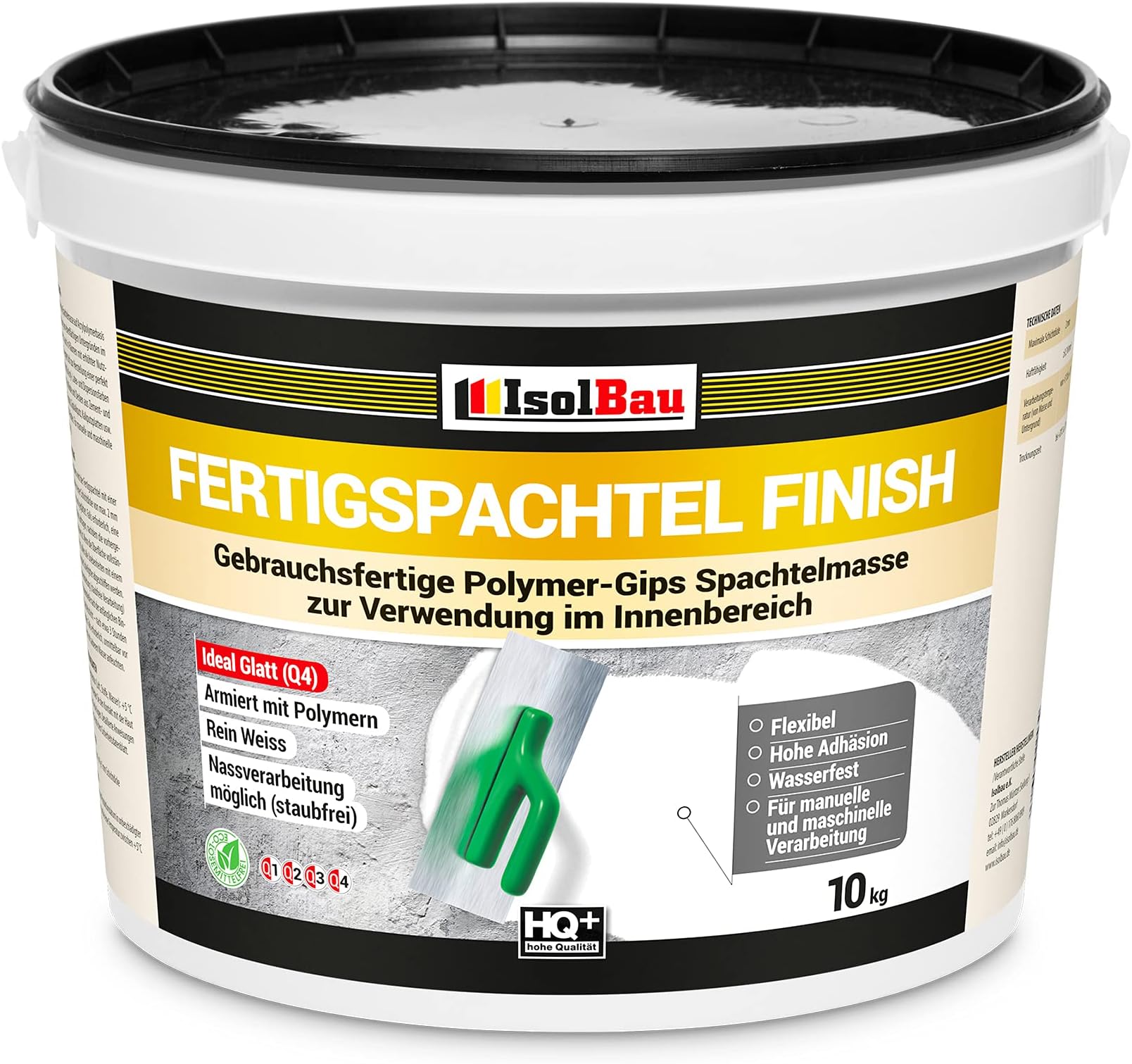 decoplast Flächen- und Fliesenspachtel innen und außen 5kg : Amazon.de