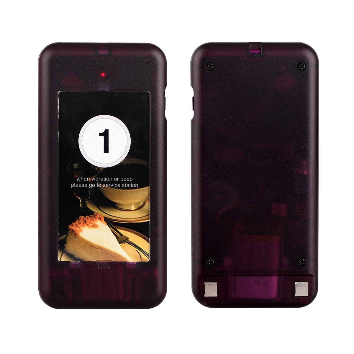 Retekess Pager Beeper Ricevitore Vibratore per Sistema Cercapersone Retekess T112 (Nero 5 Pezzi)