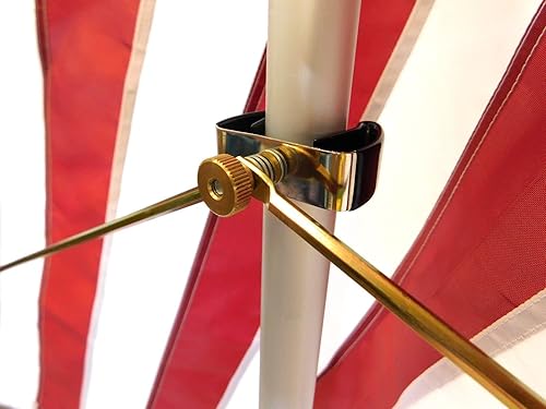 Miniatura 2 de 4 Less Co - Paquete de 2 esparcidores de bandera para bandera de interior