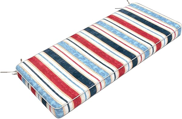 LVTXIII 42 Inch Bench Cushion, Water-Repellent Design