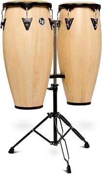 City Series Conga Set w/Double Stand; Natural