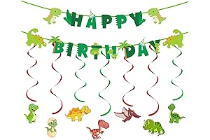Happy Birthday Dinosaur Banner: A Rawrsome Celebration!