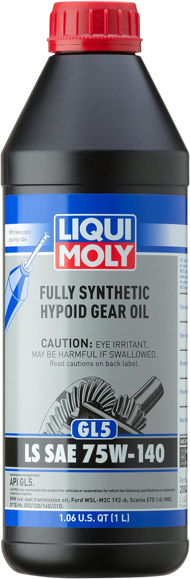 Liqui Moly High Performance Gear Oil (GL4+) SAE 75W90 1