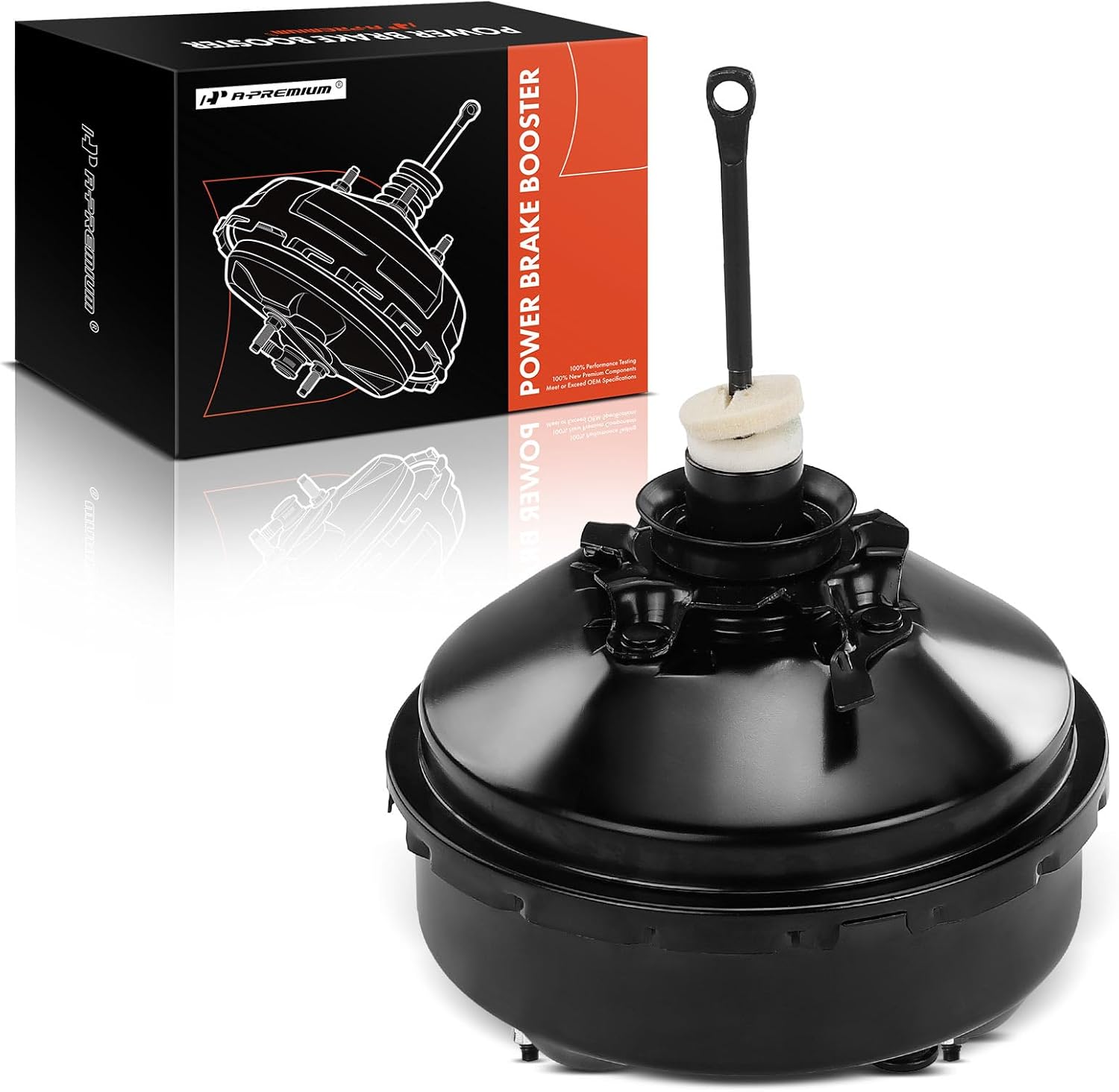 A-Premium Vacuum Power Brake Booster Compatible with Chevrolet Impala 2006-2008, Monte Carlo 2006-2007 & Buick LaCrosse 2005-2009, Regal, Allure, Century & Oldsmobile Intrigue & Pontiac Grand Prix