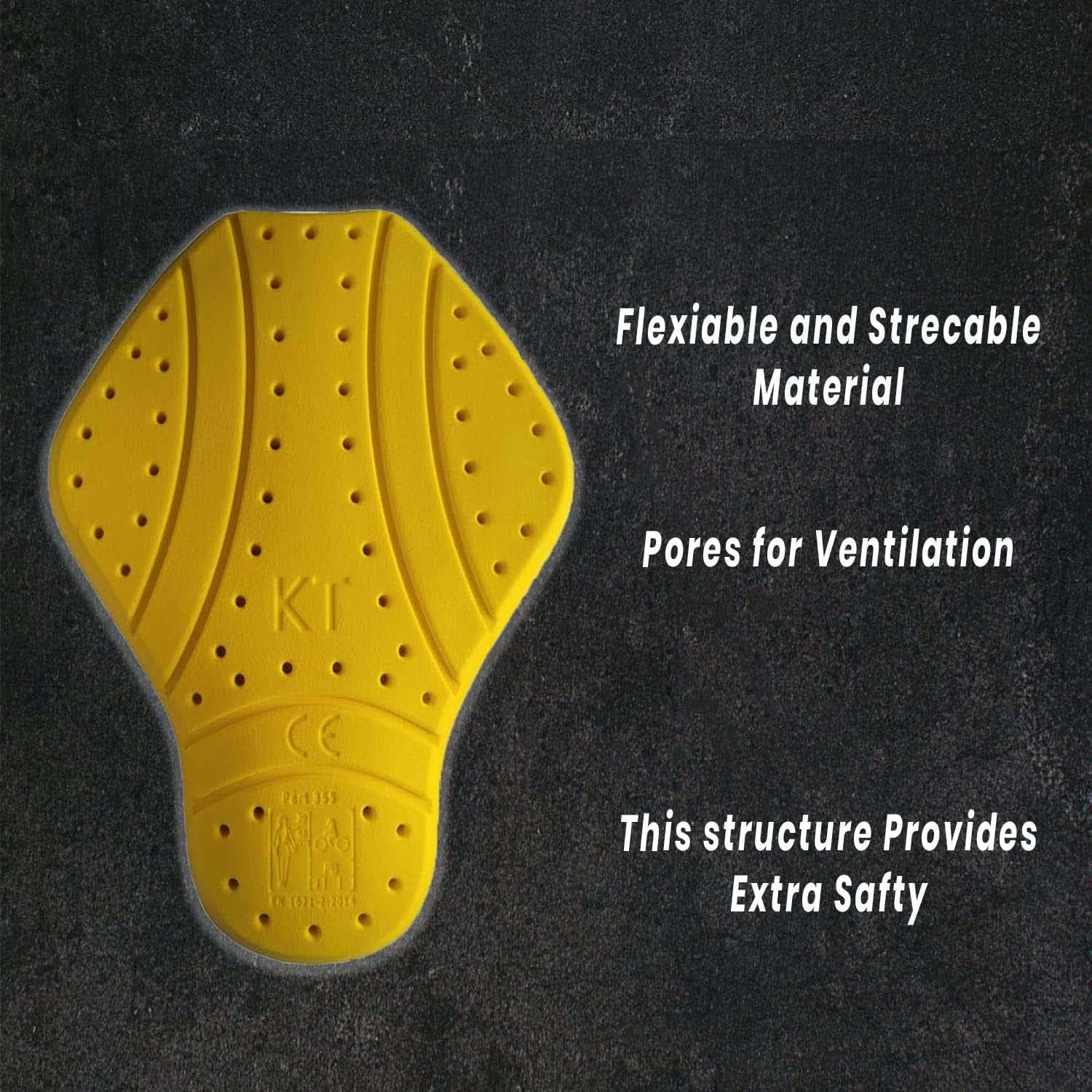 Level 2 C E Approved Armor Back Pad for Motorcycle Jackets