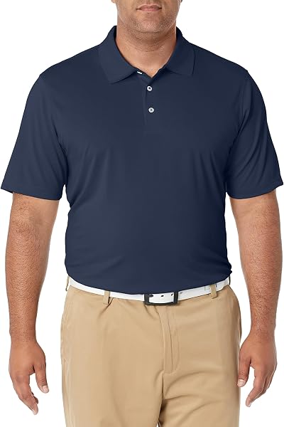 Amazon Essentials Homme Polo de Golf, Séchage Rapide, Manches Courtes - 1