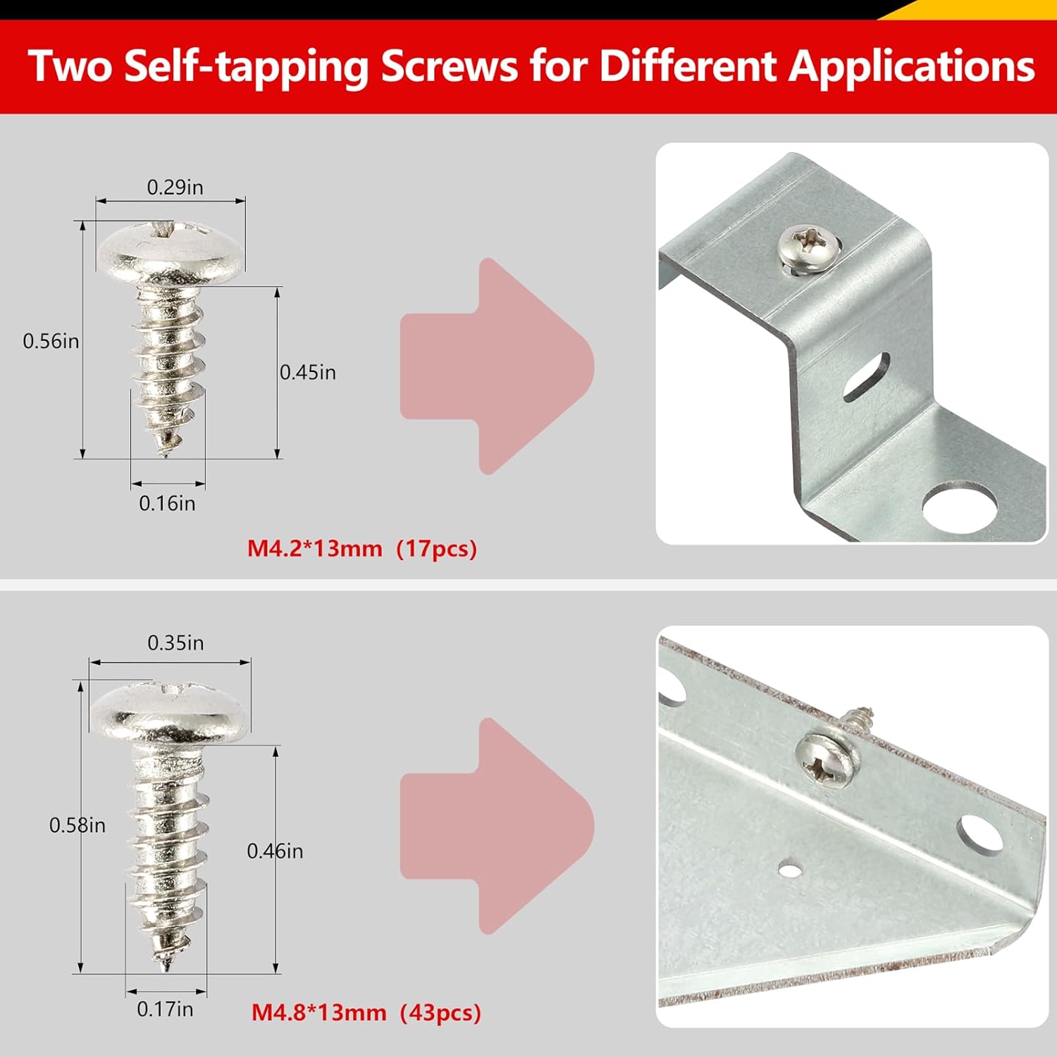 Improved Concrete Anchor Kit Compatible with Arrow Shed for Sturdy Shed Foundation – Universal Concrete Anchor Kit for Outdoor Sheds – Secure Anchoring and Enhanced Stability (Concrete Anchor)