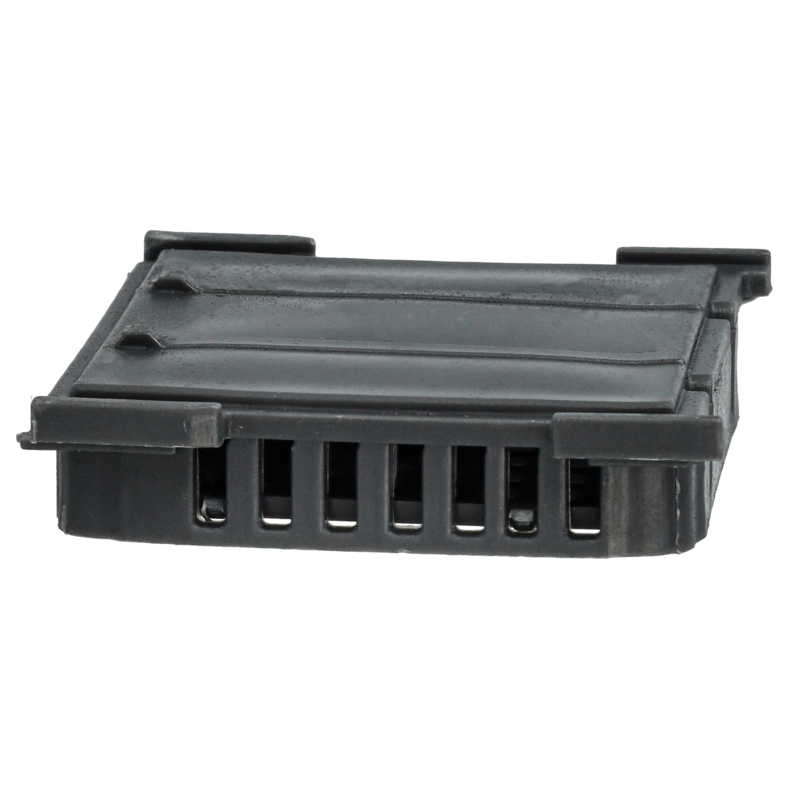 vhbw 4x Filter kompatibel mit Liebherr CBNsfc 522i-20A, CBNsdc 765i-20A, CBNsfc 5223-22A, CBNsdc 575i-22A Kühlschrank - Aktivkohlefilter