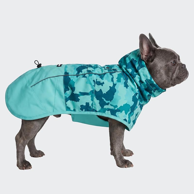 Capa de Chuva para Cães Spark Paws com Capuz, Impermeável e com Faixas Refletivas DR441734