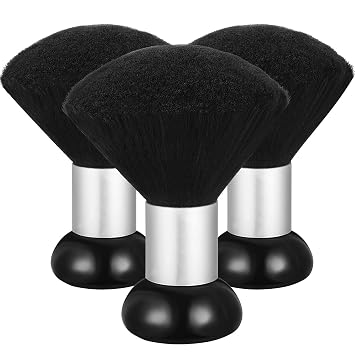Patelai 3 Pcs Barber Neck Duster Brush for Hair Cutting and Cleaning