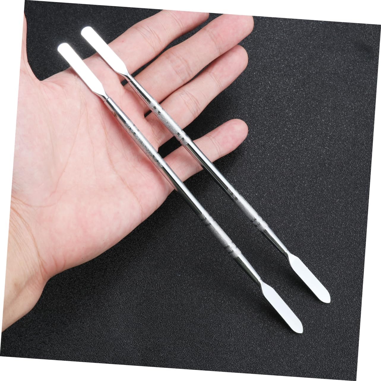 2pcs Long Double-ended Stainless Steel Spudger Tool for Mobile Phone Tablet and Laptop Repair Lightweight Durable Opening Pry Tool for Electronics