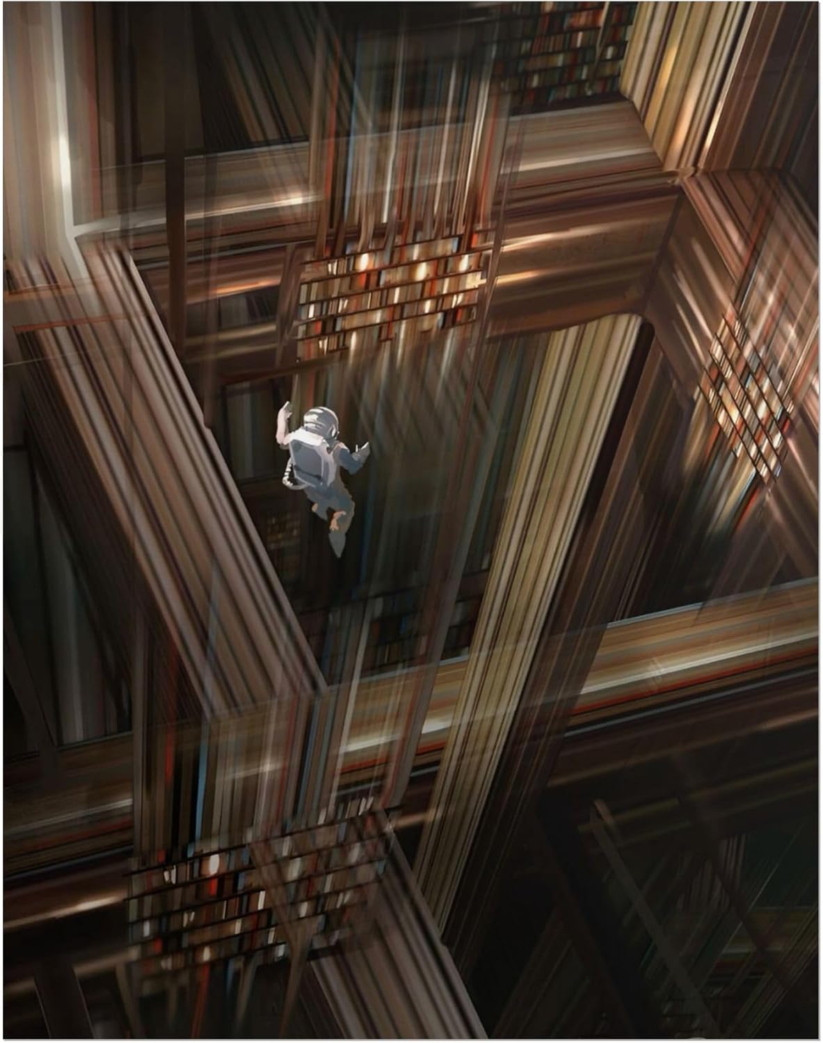 Interstellar Space Wall Art, Modern Home Decor, Famous Movie Poster Sci-Fi Decor, Secrets of the Universe Art, Poster image 5