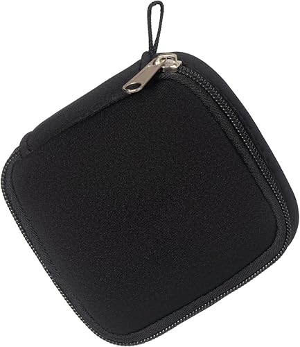 Mini bolsa para organización, organizador electrónico pequeño y suave, bolsa de transporte de almacenamiento de viaje compatible con adaptador de