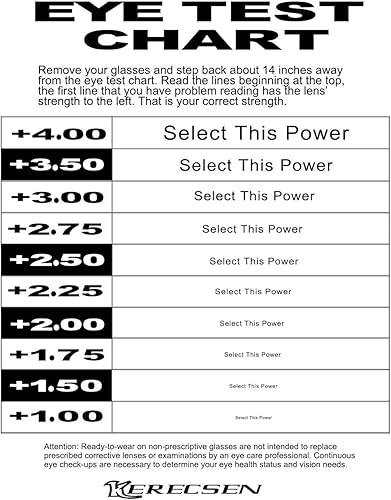 Miniatura 6 de Kerecsen - Gafas de lectura para mujer, 4 pares de lentes para leer de bisagra de resorte a la moda