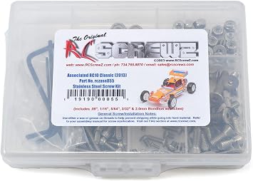 Associated RC10 Classic 2013 Stainless Steel Screw Kit