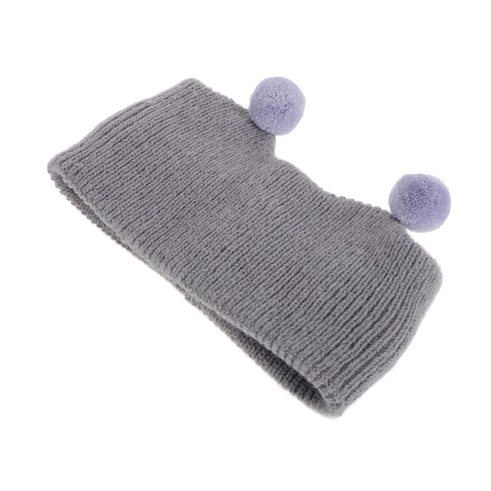 Ipetboom Daily Wear Women's Headband Knitted Hairband Cat Ears Warm Winter Accessory