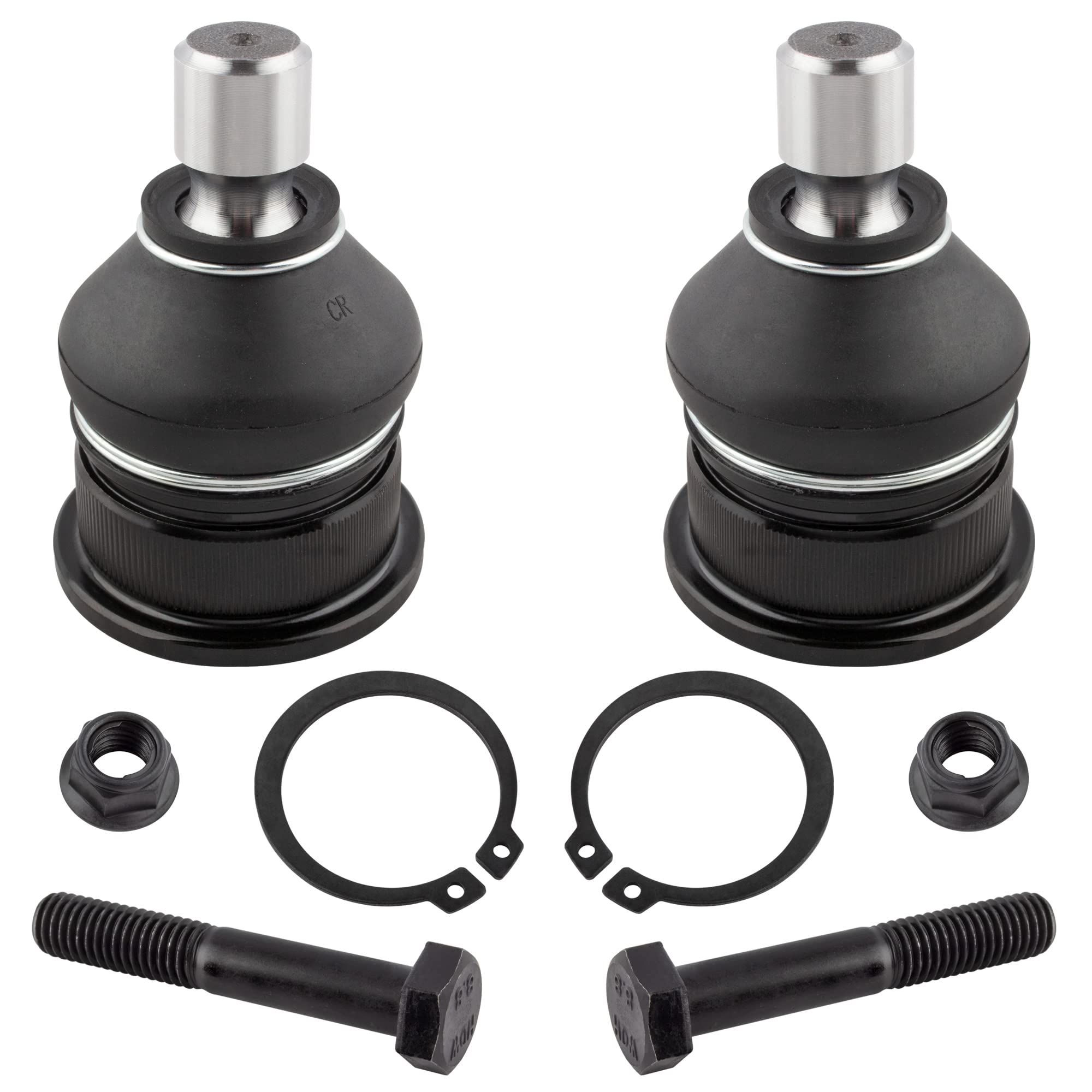 A-Premium Set Of 4 Front Upper & Lower Ball Joints Kit – Fits 2002-2009 Chevy Trailblazer, GMC Envoy, Buick Rainier & More