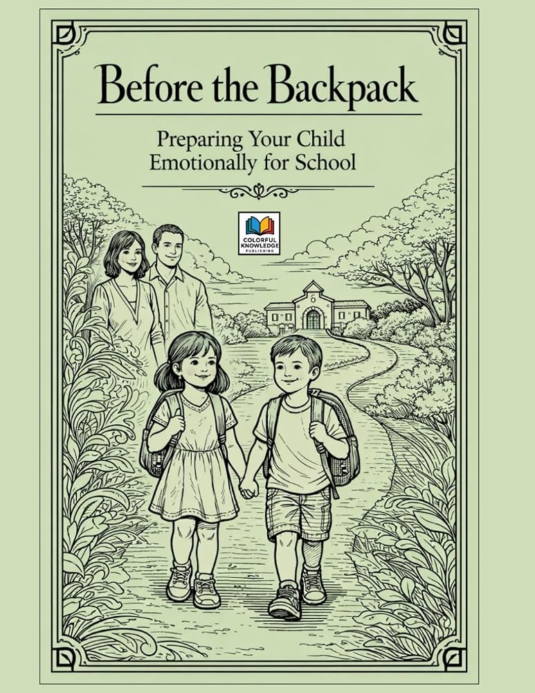 Before the Backpack: Preparing Your Child Emotionally for School: A Coloring Book That Makes Learning Fun