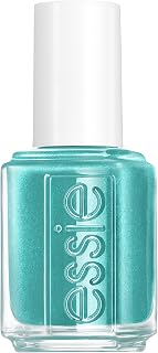 Essie essie nail polish, ferris of them all collection, vintage teal glossy shine nail color with a shimmer finish, main attraction, 0.4600 fl. oz.