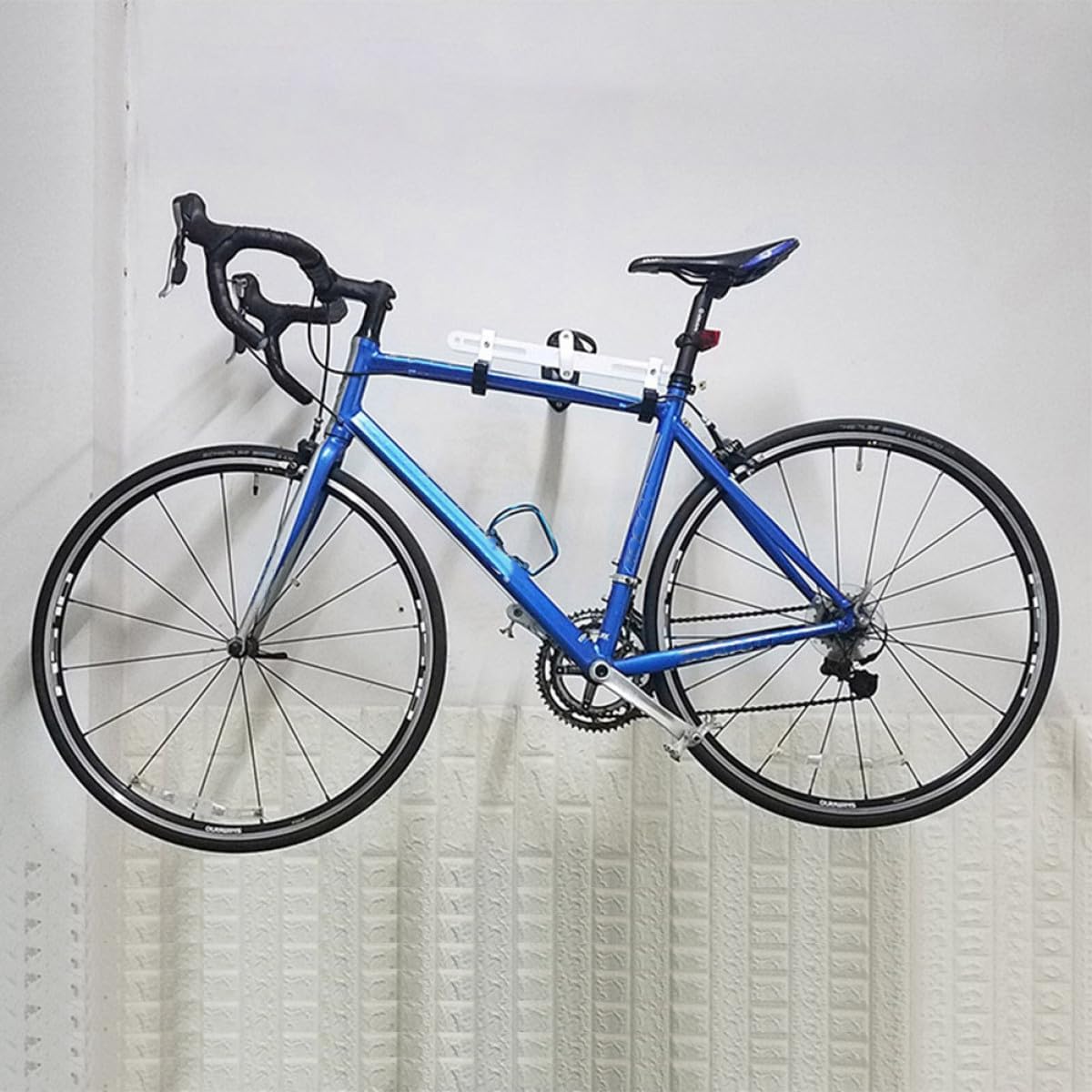 Adjustable Bike Wall Hook Storage Rack Bike Mount Rack Holder for Garage Organization Space-Saving for Indoor Use