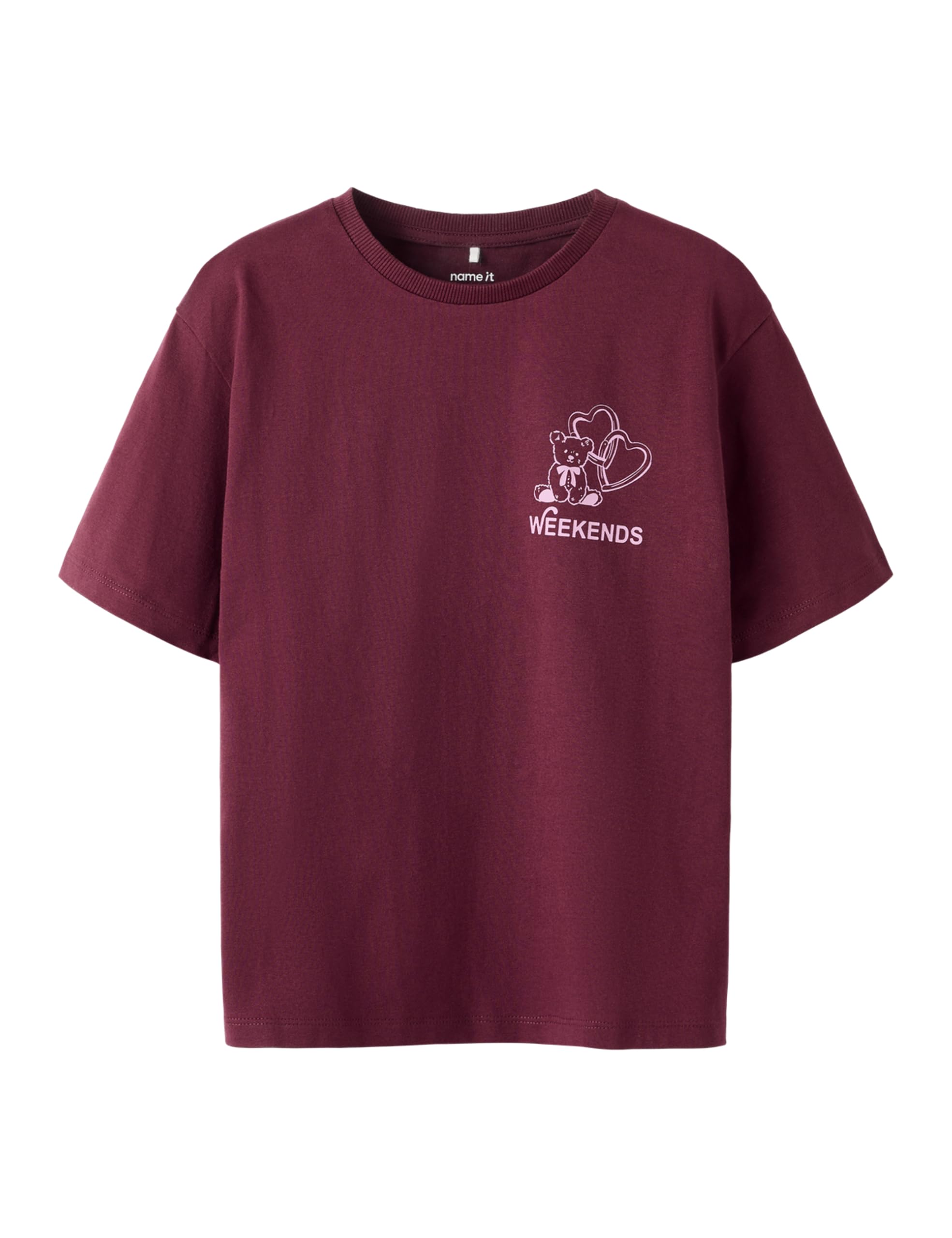 Name IT Mädchen Nkfnovas Ss Nreg Top Lnoos