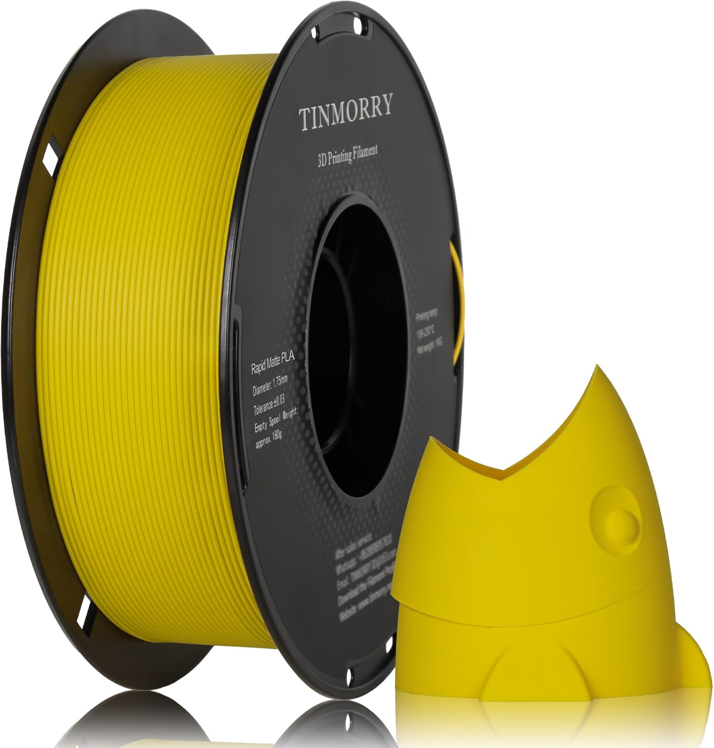 TINMORRY Galaxy PLA Filament Bundle, 3D Printer Filament 1.75 mm Multicolor Pack, Galaxy Purple & Galaxy Green & Galaxy Bule & Galaxy Brown, 750g x 4 Spools