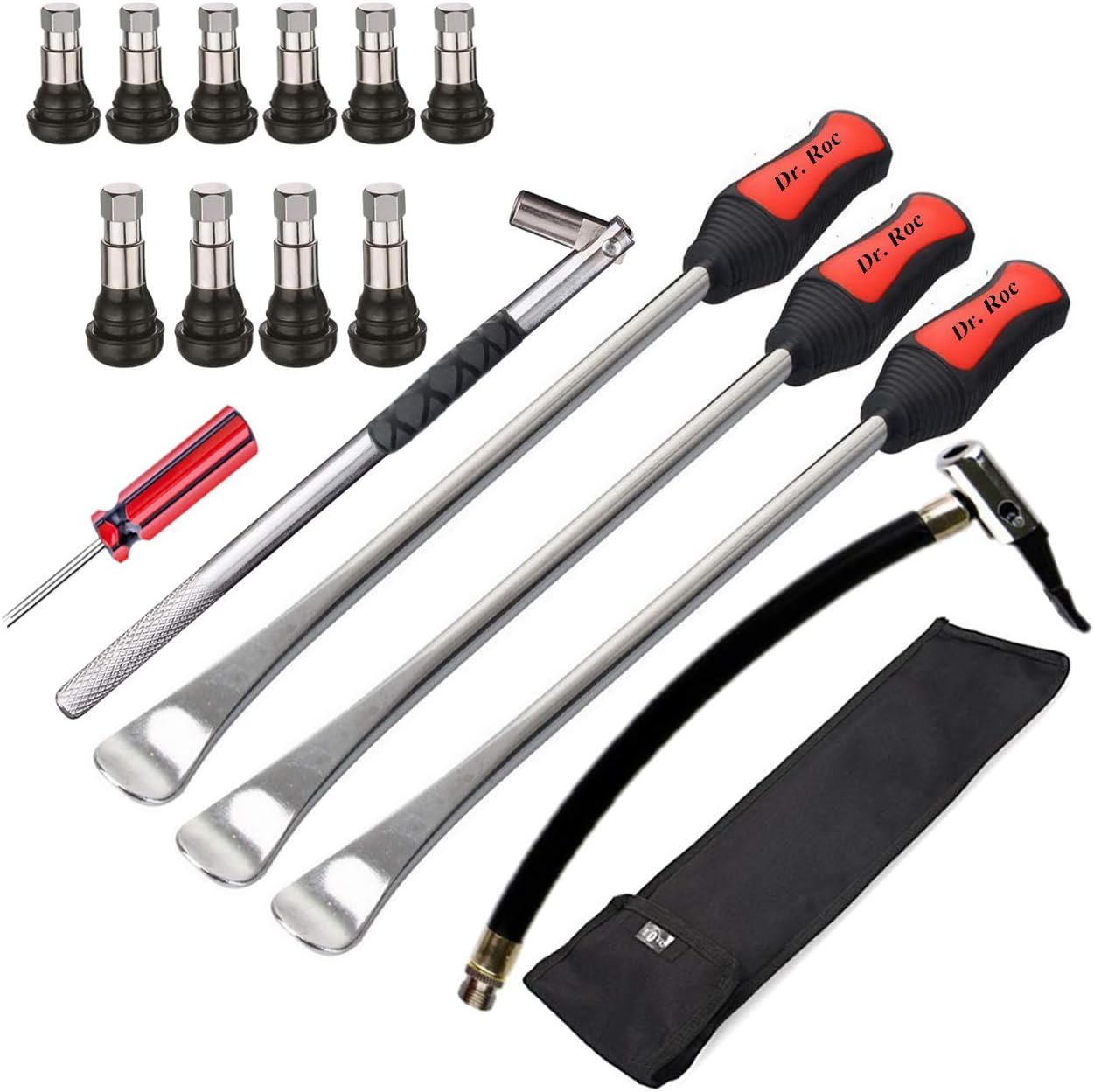 Dr.Roc Tire Spoons Lever Motorcycle Dirt Bike Lawn Mower Tire Changing Tools with