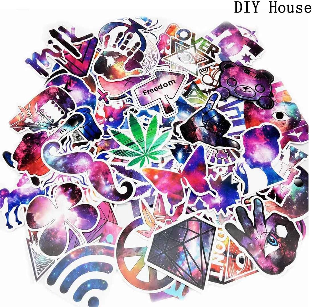 81 PCS Graffiti Decals Vinyls Stickers For Laptops Helmet Skateboard