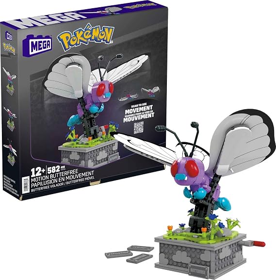 Mega brands Pokémon Kinetic Butterfree