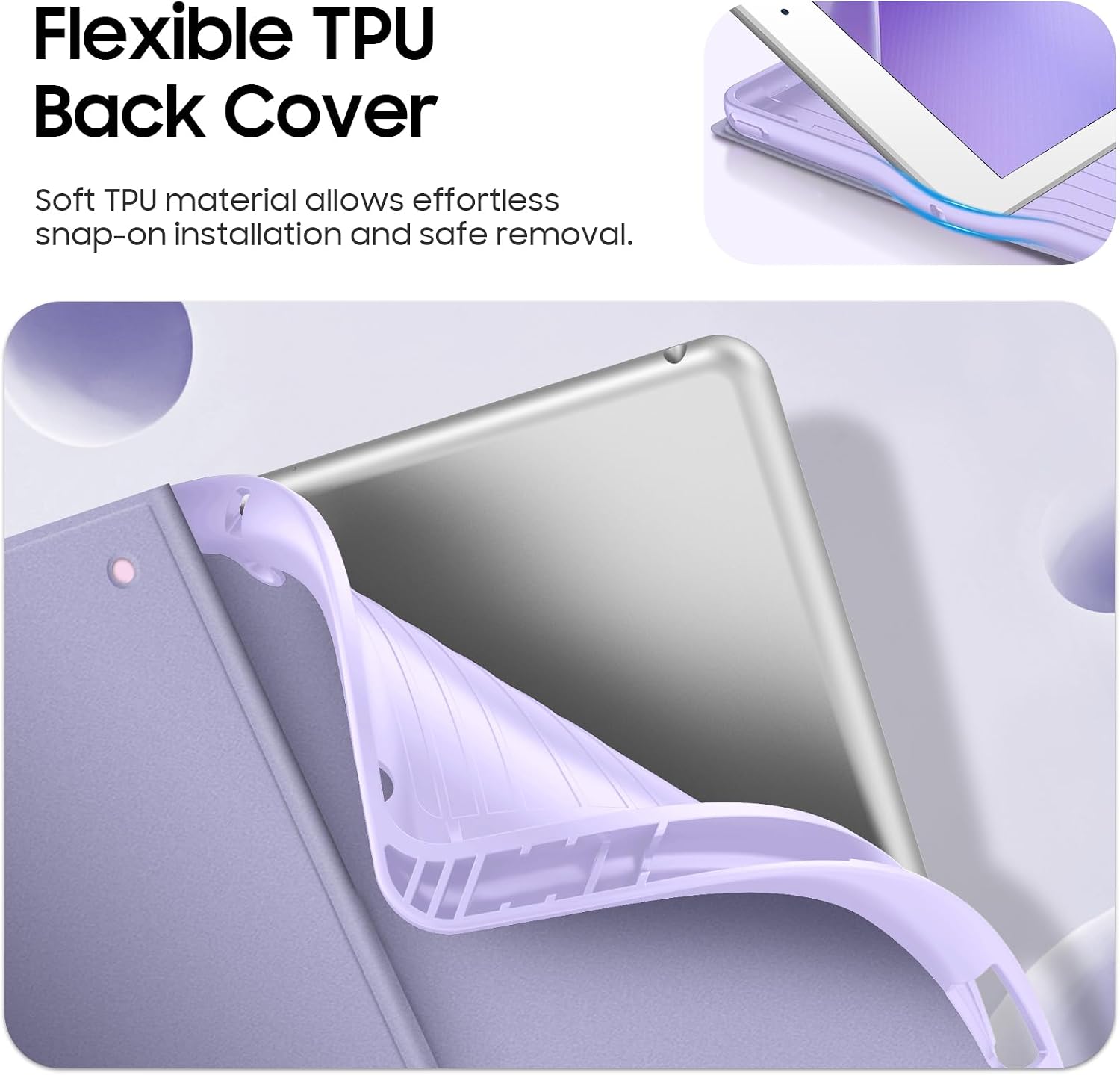 FINTIE Backlit Keyboard Case for iPad 9th / 8th / 7th Generation 10.2 Inch | 7-Color Backlight, Detachable Magnetic Bluetooth Keyboard, Soft TPU Cover, Multi-Angle Viewing, Fantasy Ombre
