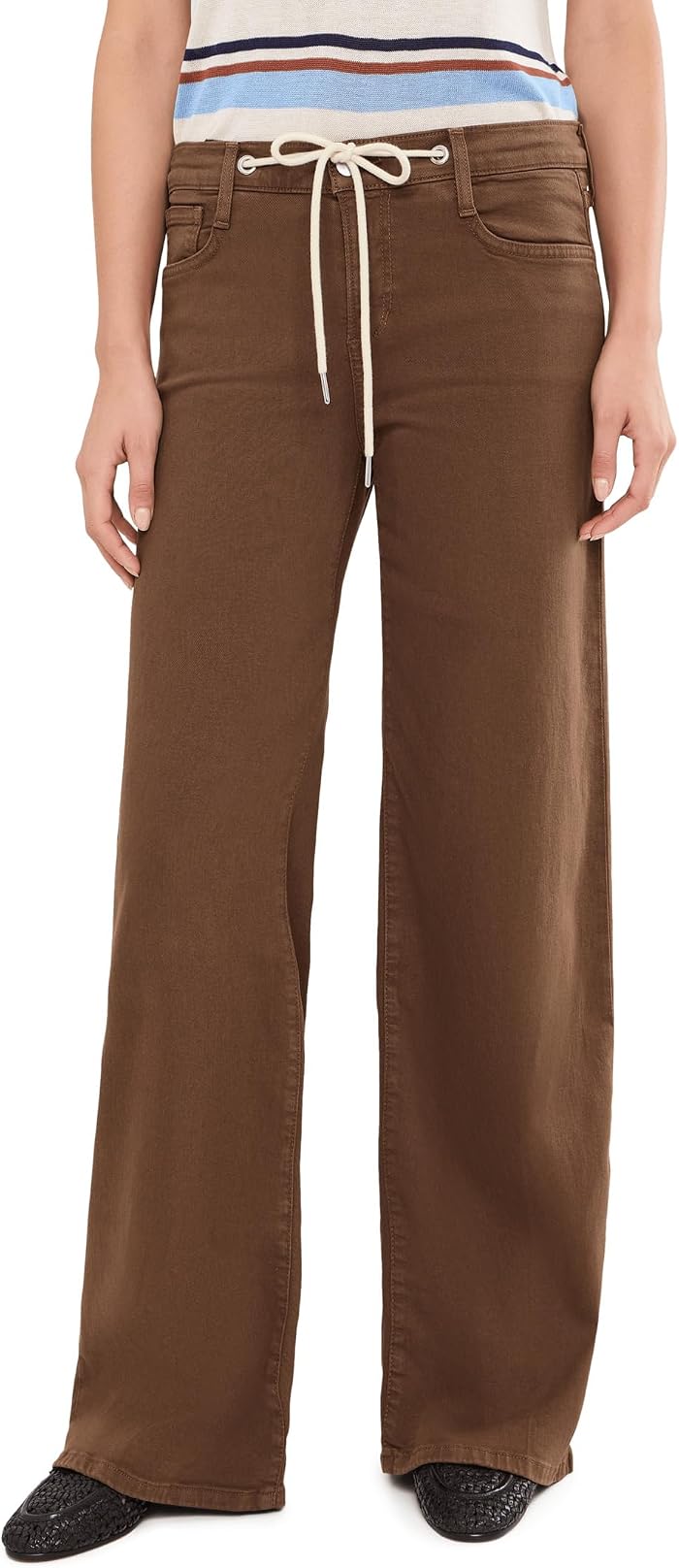 Joe's Jeans The Lou Lou w/ Drawstring in Chocolate, цвет: Коричневый