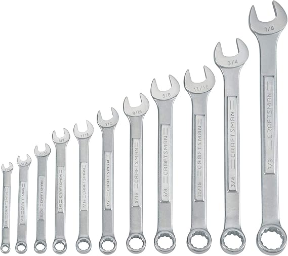 CRAFTSMAN CMMT87018 11PC SAE RAISED PANEL WRENCH SET Amazon.ca Tools