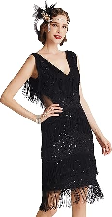 fringe dress 20s